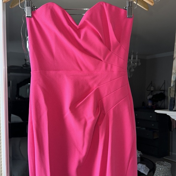 NWT NOOKIE CHERISH GOWN DRESS IN HOT PINK - Picture 4 of 6